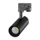 Noxion LED Schienenstrahler 3-Phasen Ecowhite Aluminium Schwarz 20W 1970lm 36D - 830 Warmweiß | UGR 
